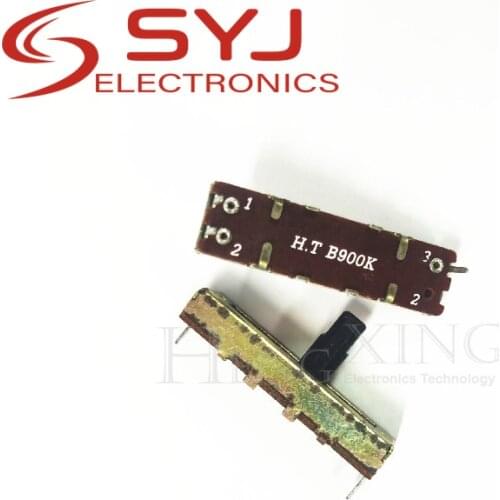 1pcs/lot 3.5 cm single joint B900K B1M Slide Potentiometers In Stock