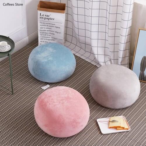 2021 Fashion Stools & Ottomans Japanese Creative Slacker Cute Children Small Sofa Single Bedroom Tatami Bean Bag Cushion