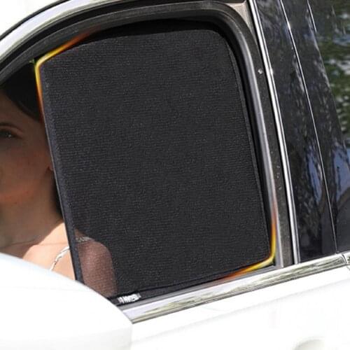 4Pcs Car Sun Shade Magnetic Airy Nylon Customized Car Window Mesh for Toyota Land Cruiser Prado J150 Visor