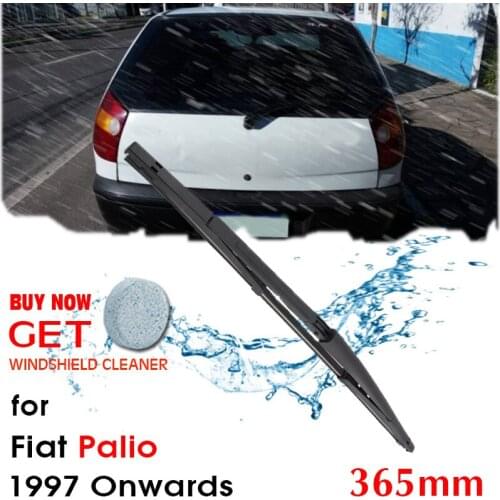 Car Wiper Blade Rear Back Window Windscreen Windshield Wipers Auto Accessories For FIAT Palio Hatchback 1997 Onwards 365mm