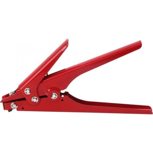 HS-519 Nylon Strap Tensioning Tool Cable Wire Fast Binding Cutting Fastening Tool Cable Tie Gun For 2.4-9mm Width Nylon Strap