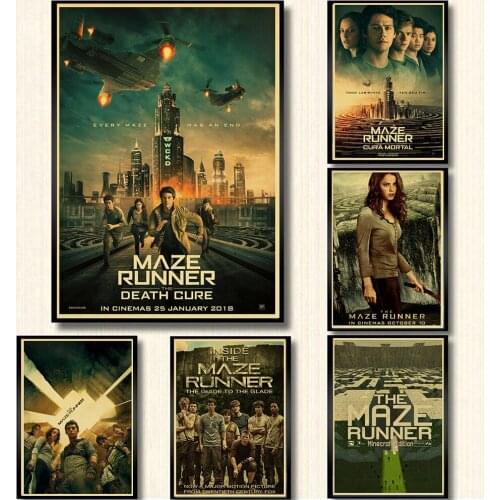 The Maze Runner Movie Poster 5D DIY Diamond Embroidery Diamond Mosaic Diamond Painting Home Decor Cross Stitch Kits