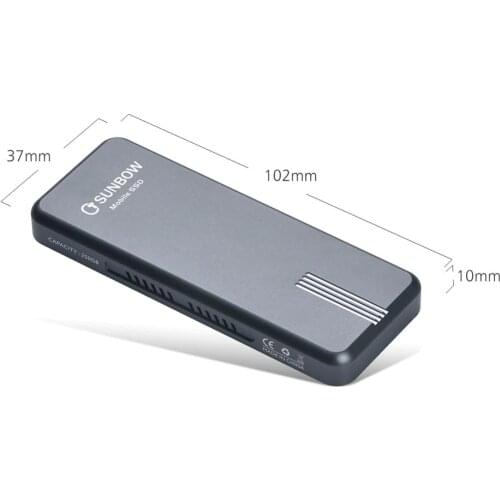 New Item Tcsunbow Lighting USB TYPE-C Portable 500GB SSD Hard Drive For Macbook Notebook Mobile Phone