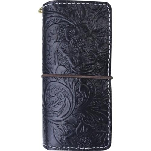 Novelty Multi-function Key Holder Bag Genuine Leather Storage Door Key Housekeeper Keychain Card Slot Coin Purse Mini Key Wallet