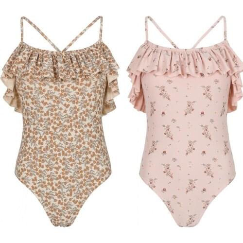 Beach Swimming Trunks New Summer Family Matching Women One Piece Swimwear KS Brand Design Daughter and Mother Swimsuits Hawaii