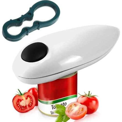 Portable Electric Can Opener Tin Lid Opener Kitchen Accessories Sets Automatic Tin Opener Artifact Can Cutter Household Gadgets