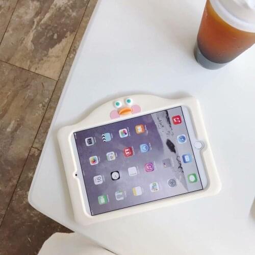 Shockproof Safe Silicon Kids Cartoon Skin Tablet Shell for Ipad Pro 11 Case 2018 Bracket Stand Cover for Ipad Pro 11 Coque+pen