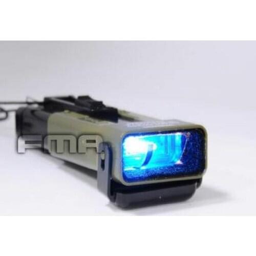 FMA Airsoft MS2000 Working Distress Marker Functional Strobe Helmet Light TB702