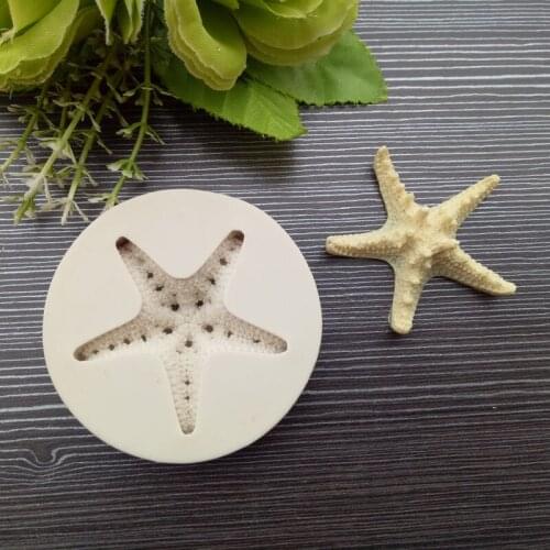 LY1-1501 Starfish silicone mold Chocolate cake decoration tools DIY candy fondant mold