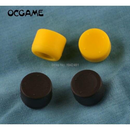 OCGAME 6pcs/lot for playstation 4 ps4 Enhanced Silicone Analog Controller Thumb Stick Grips Cap Skin Cover height grips