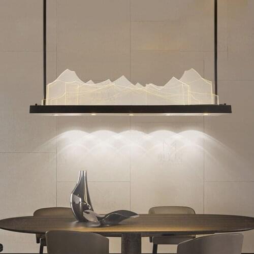 Modern glass ball chandelier lighting country lamp shades avizeler living room decoration ventilador de techo