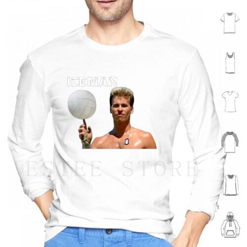 Val Kilmer Hoodies Long Sleeve Valkilmer Volleyball
