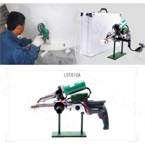 Pipeline Portable Extrusion Type Plastic Welding Torch Machine Welding Rod Hot Melting Machine Hot Air Welding Machine LST610A