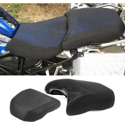 Motorcycle Protecting Cushion Seat Cover For BMW R1200GS R 1200 GS LC ADV Adventure R1250GS Fabric Saddle Seat Cover Accessories