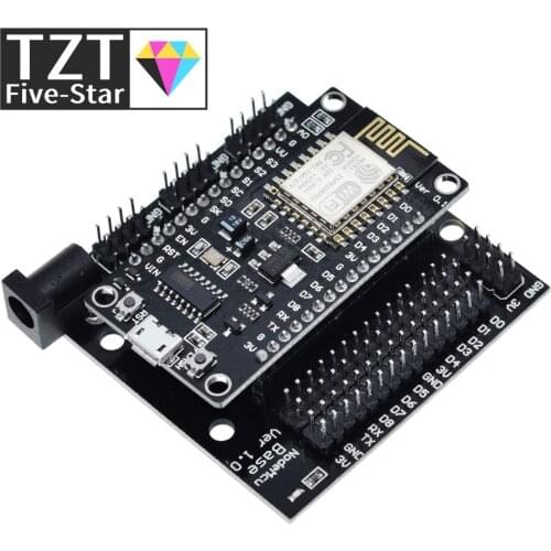 TZT NodeMcu Node MCU Base ESP8266 Testing DIY Breadboard Basics Tester suitable for NodeMcu V3