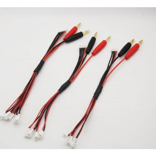 1S LIPO Battery PH2.0 PH1.5 51005 Power Charging Cable Wire 4mm Plug for Gaoneng BetaFPV RC FPV Drone IMAX B6 B6AC Charger