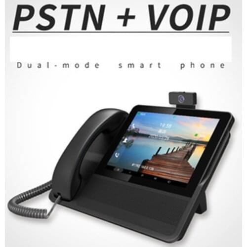 8 inch S09 Video Conference SIP Network PSTN Phone IP Phone Business Office Phone WiFi Function 3000mAh telephone landline