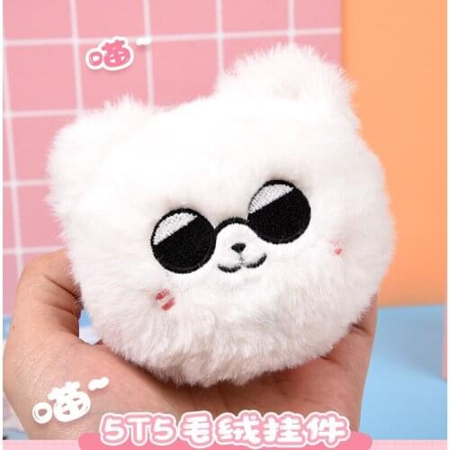 Anime Jujustsu Kaisen Cat 9cm Keychain Pendant Stuffed Toy Soft Plush #7017 Children Christmas Gift