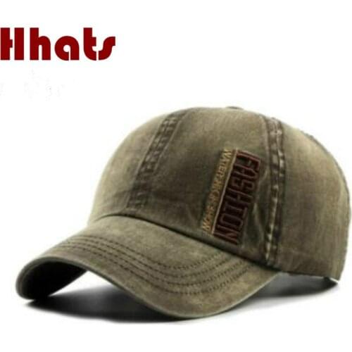 Washed embroidery baseball cap hip hop adjustable vintage outdoor sport cotton snapback hat for women men bones