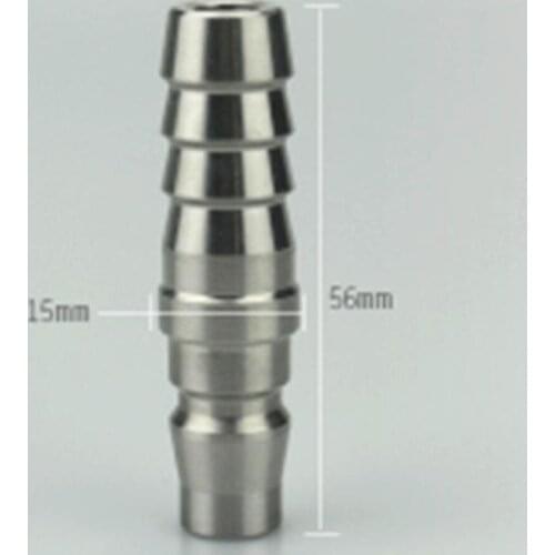 13mm Hose Barb x Plug Pneumatic C Type Fittings Quick Release Connector For Air Compressor