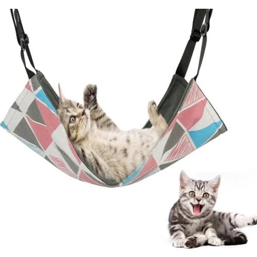 Pet Cat Hammock Hanging Cat Litter Nylon Mouse Ferrets Guinea Pig Cat Hanging Bed For Cats Rodents Hammock For Pets Supplies