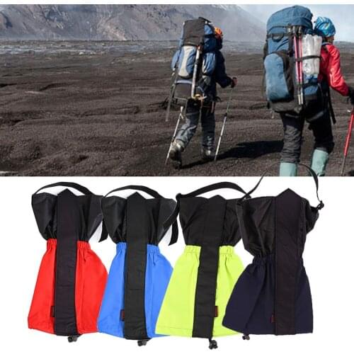 1 Pair Hiking Gaiters Outdoor Waterproof Walking Mountain Hunting Trekking Desert Snow Legging Gaiters