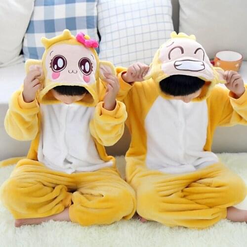 Anime Monkey Cosplay Costume Kids Kigurumis Boy Girl Sleep Suit Halloween Festival Party Animal Onesies
