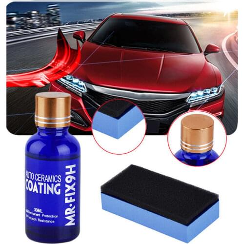 Anti-Scratch Auto Ceramic Glass Coat Liquid Hydrophobic Paint Care Polish Super Detailing For Car Styling Free Shipping