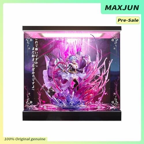 MAXJUN Pre-sale Anime Re Life in a different world from zero Figure Rem Crystal Dress ReZero SSF sexy figure Display box