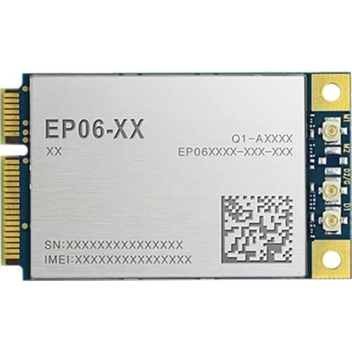 EP06-A EP06 Mini Pcie LTE module B2/B4/B5/B7/12/B13/B25/B26/B29/B30/B66 4G FDD-LTE/TDD-LTD CAT6 Module