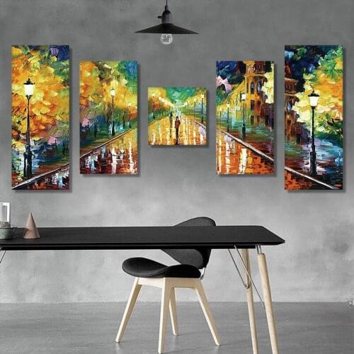 5D DIY Diamond Painting Full Drill Kits Multi-pictures Scenic Rhinestone Embroidery Cross Stitch Mosaic Handicrafts Painting