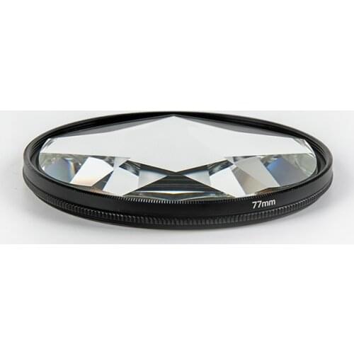 Diameter 77mm Photographic Foreground Blur Film TV Props Pentaprism SLR Accessories Filter Camera Special Effects Lens