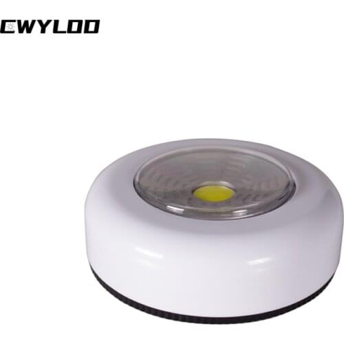 LED COB cabinet light with self-adhesive cabinet drawer bedroom kitchen bedside night light wireless wall lamp