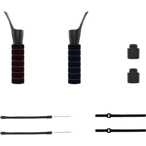 Extension Rod Dual Handles Extension Grips for -Oculus Quest 2/Quest1/Rift S Controllers Playing Beat-Saber Fencing game 96BA