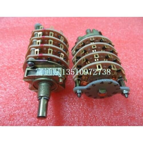 [VK] The United States imported OAK band switch 259-2825-120 4 layer 4 files handle long 23MM circular shaft