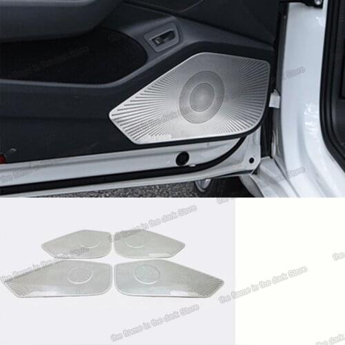 Lsrtw2017 Car Interior Door Sound Speaker Cover Panel Trim for Volkswagen Arteon Vw Cc 2019 2020 2021 Accessories Auto