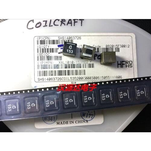 XAL1010-153MED 15UH 15.5A 11 * 10 * 10MM integrally molded high-current inductors
