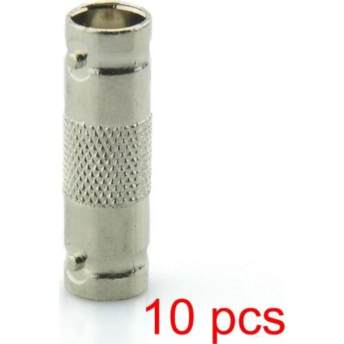 10x BNC Female to Female Inline Coupler Coax Connector Extender Coax RG6 RG59