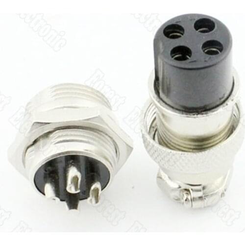 4 Pin Air Connector GX16-4P