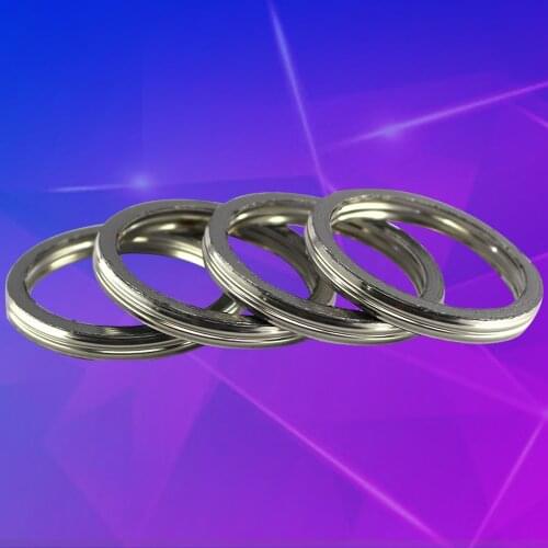 OD 45mm ID 36mm Thickness 5mm Motorcycle Exhaust Muffler Gasket for YAMAHA YZF-R1 YZF750 FZS1000 FJR1300 FZ-1N FZ-1S YZF-R6 FZ8