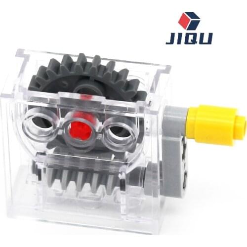 5 Sets/batch of High-Tech Parts:2x4x3 1/3 Transformation GearBox 6588/32239 Worm Gear 4716 Assembling Toy Building Blocks Bricks