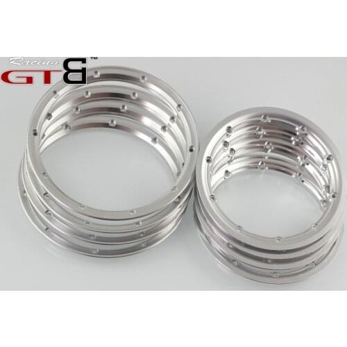GTB RACING aluminum beadlock 8PCS for Losi 5ive t ROVAN LT