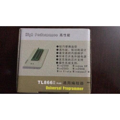 Free shipping original New 100% V8.05 MiniPro TL866II Plus USB EEPROM Nand Universal Bios programmer
