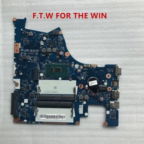 BMWQ1/BMWQ2 NM-A482 MB para Lenovo 300-15ISK Laptop Motherboard CPU SR2EY I5-6200U 100% probado