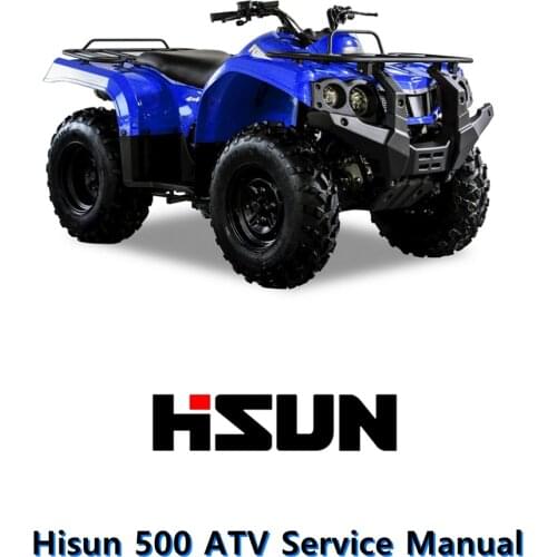 Hisun 500 ATV Service Manual English version only