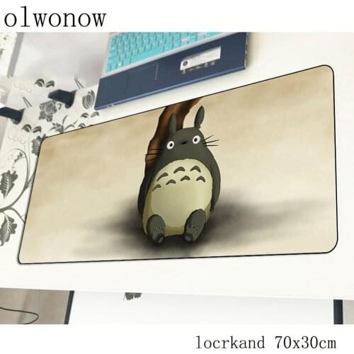 Totoro mousepad gamer gel 700x300x3mm gaming mouse pad large wrist rest notebook pc accessories laptop padmouse ergonomic mat