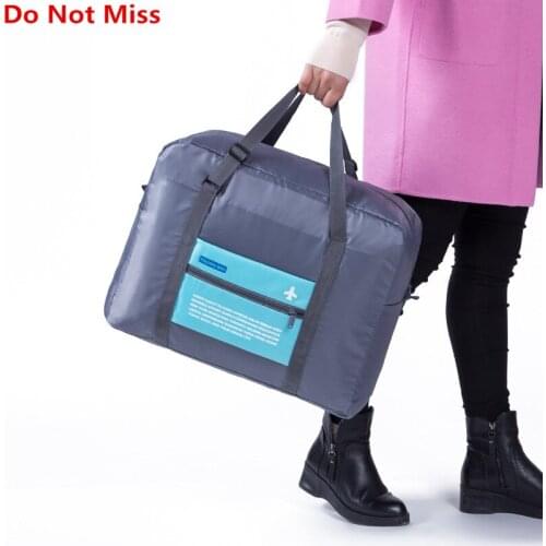 Do Not Miss Folding Travel Bag High Capacity Portable Men Women Travel Bag Luggage Travel Clothing Organizer Travel Totes