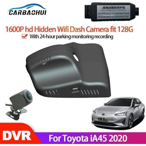 New ! Car DVR Wifi Video Recorder Dash Cam Camera For Toyota iA45 2020 high quality Night vision full hd 1600P Novatek 96675
