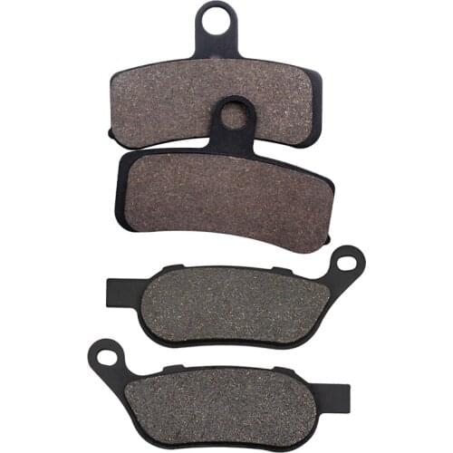 Motorcycle Front and Rear Brake Pads For Harley Davidson FXSTB Night Train 08-09 FLSTFB FLSTF Fat Boy Special FLSTN 2008-2014