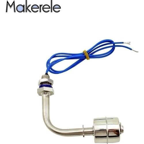 New Professional Level Angle Portable Liquid Float Switch Stainless Steel 110/220V MK-SLFS7810 Water Level Sensor For Sale